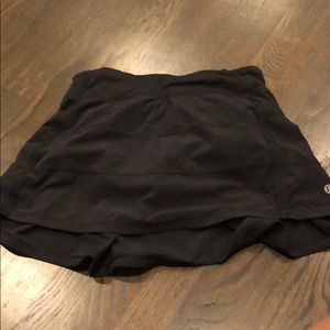 Size 2 black tennis skirt
